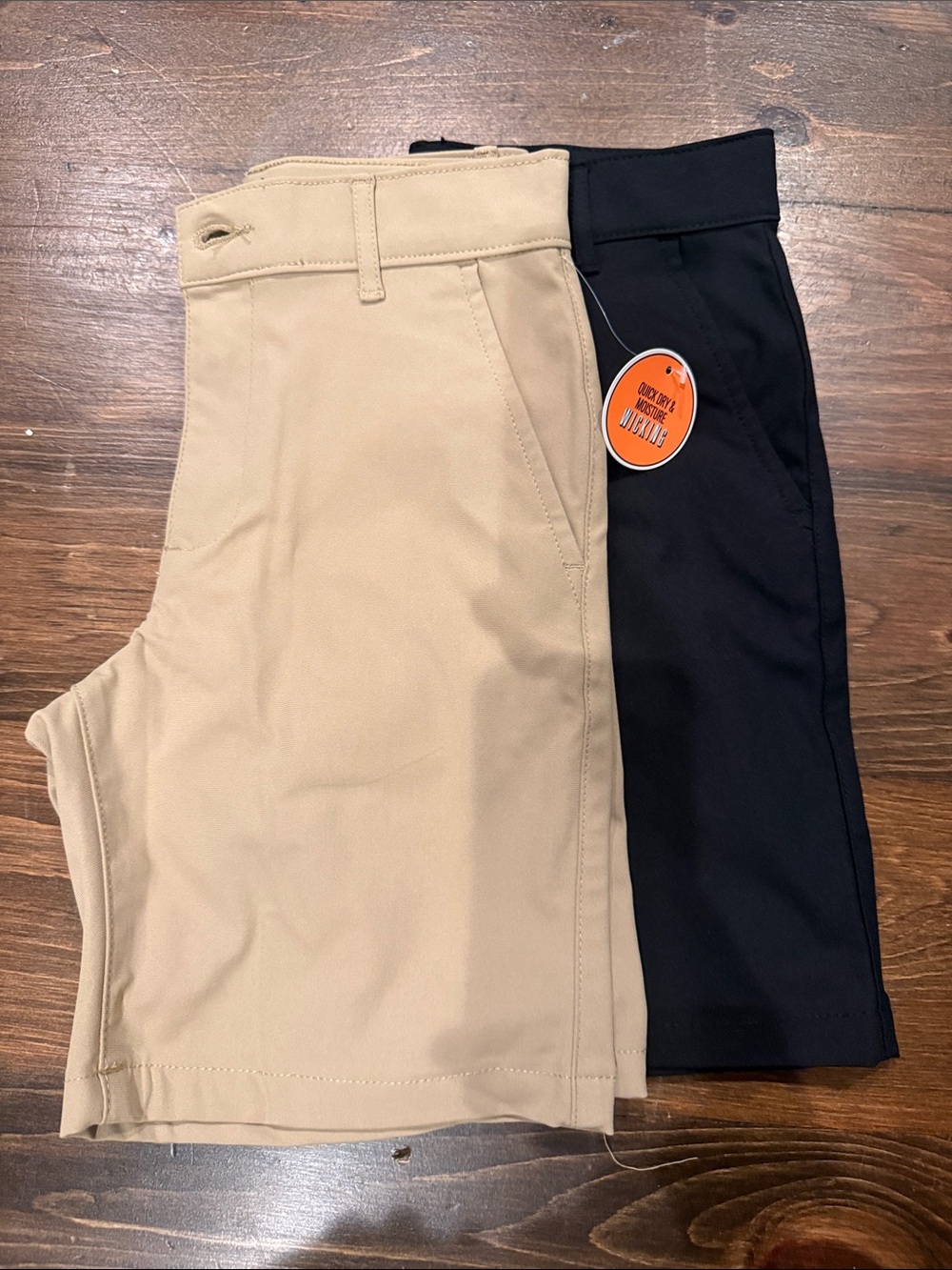 The Children's Place School Shorts - Black & Khaki